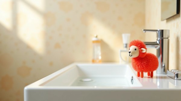 Un porte-papier toilette mouton amusant pour égayer votre salle de bain !